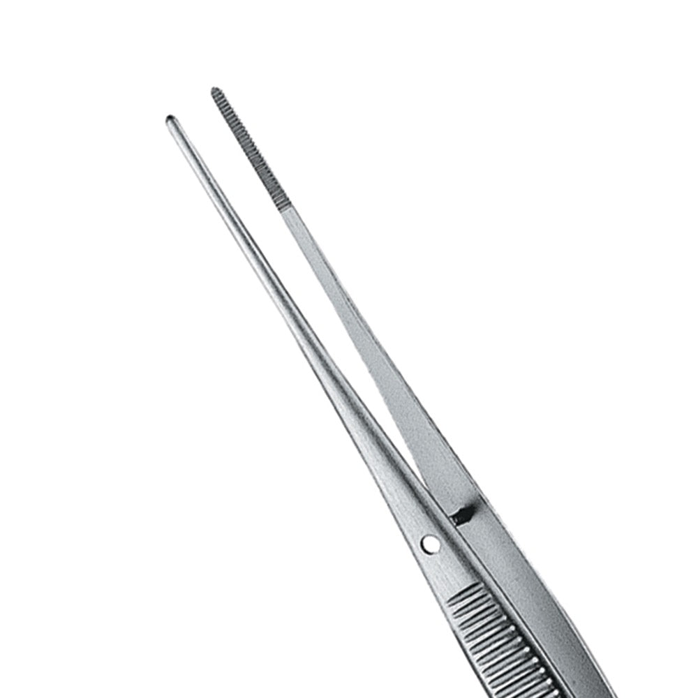 Semken Dressing Forcep, Serrated, Straight, 12CM - HiTeck Medical Instruments