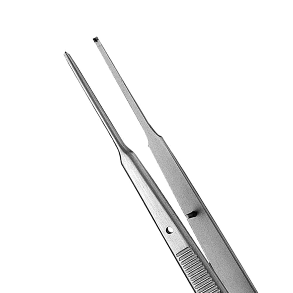 Gerald Tissue Forcep, 1x2 Teeth, Straight, 18CM - HiTeck Medical Instruments