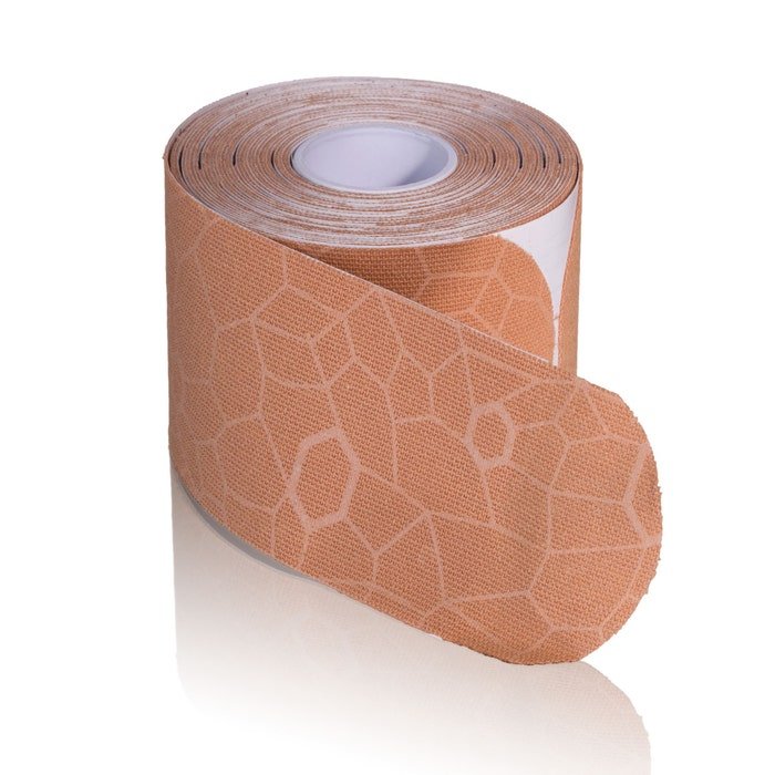 THERABAND Kinesiology Tape - 20 Precut Strip Roll, Beige