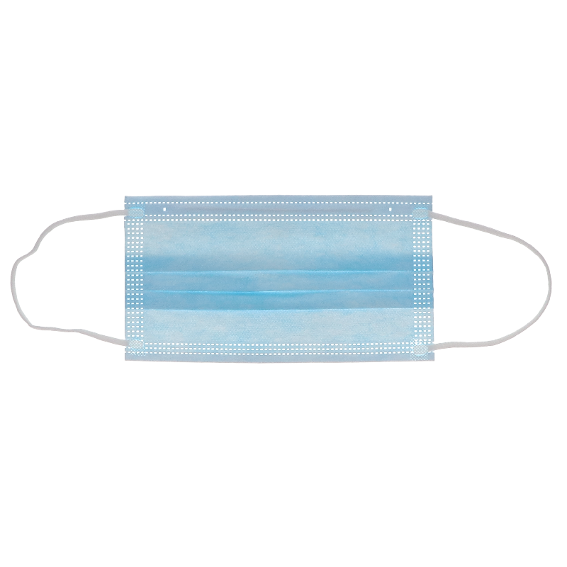 HSB - Earloop 3-PLY Masks 50/Bx ASTM Level 1 Blue, 50/bx