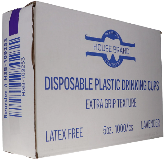 HSB - Plastic Cups 5oz. 1000/Cs Lavender