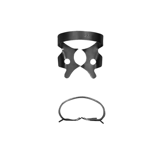 26 Lower Molars Rubber Dam Clamp - HiTeck Medical Instruments