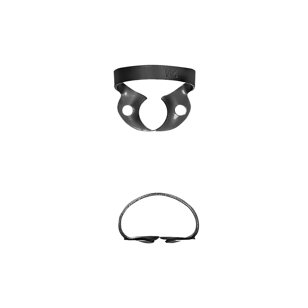 W4 Upper Molars Rubber Dam Clamp - HiTeck Medical Instruments