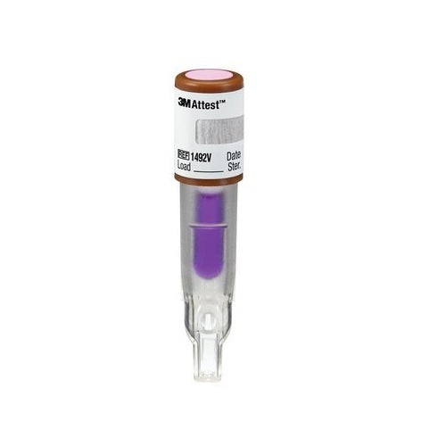 Attest Super Rapid Readout Biological Indicator 24 minutes. 50/Bx #1492V - 1/Box - 3M