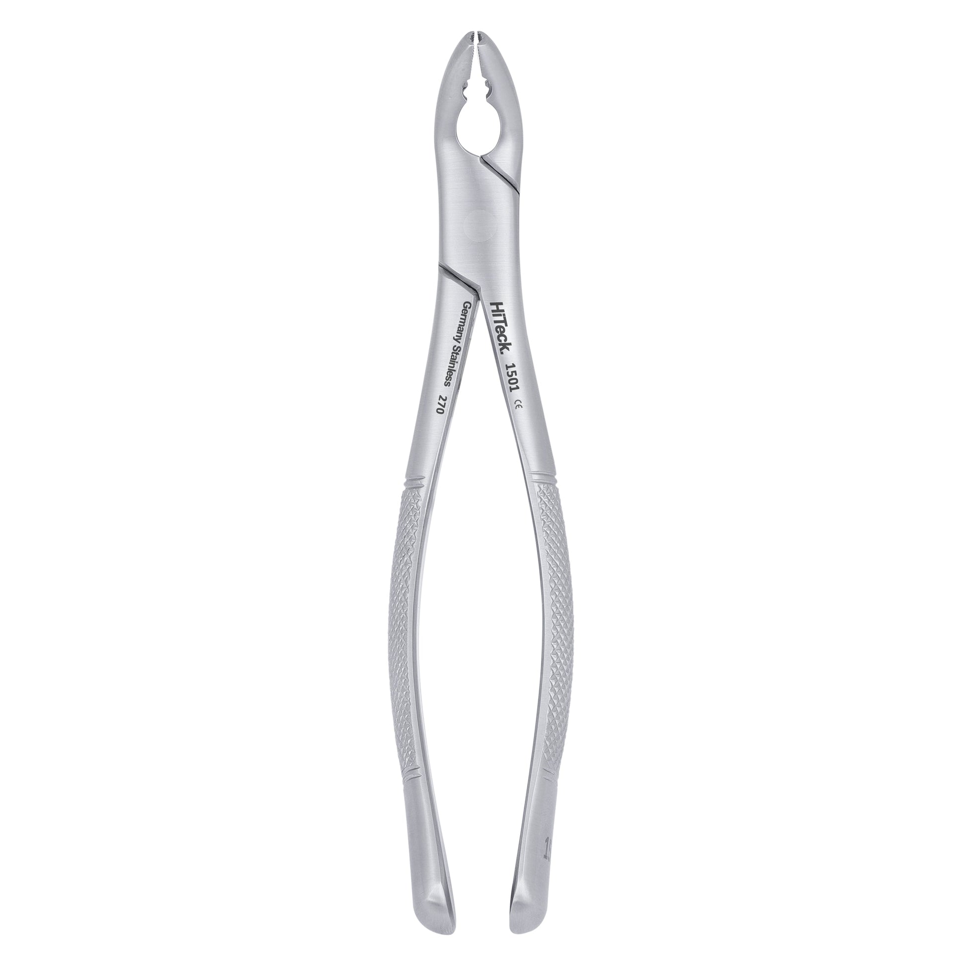151AS Split Beaks Serrated Lower Incisors, Canines & Premolars Extraction Forceps - HiTeck Medical Instruments