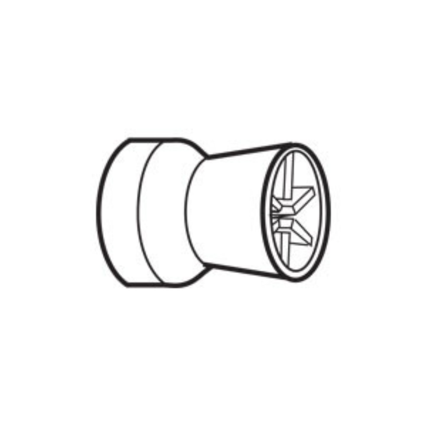 Allpro: Prophy Cups Bulk Pack 1000/pk Non Latex Aqua Vanilla Scented Six Web Adult-SNAP - 303-A-1000