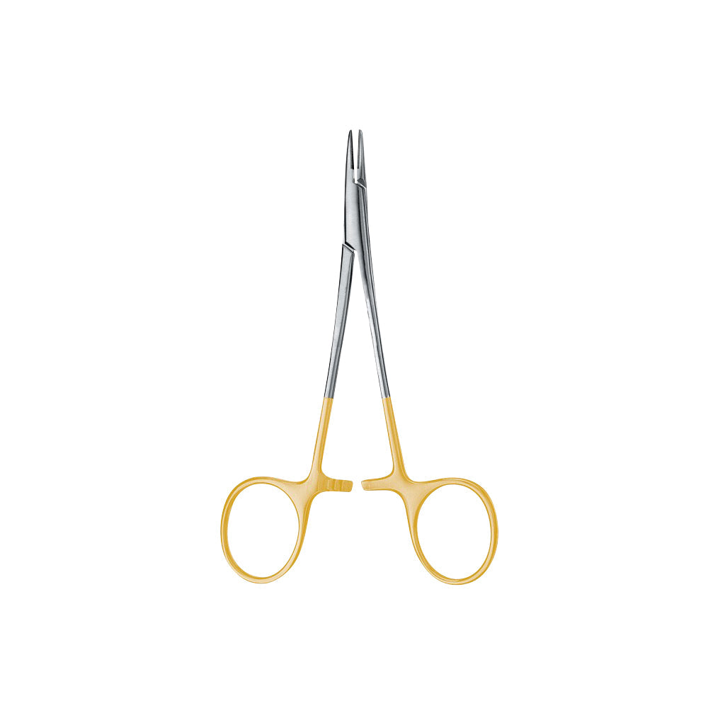 Halsey Needle Holder, 13CM, Tunsgten Carbide (3-0,4-0,5-0,6-0) - HiTeck Medical Instruments