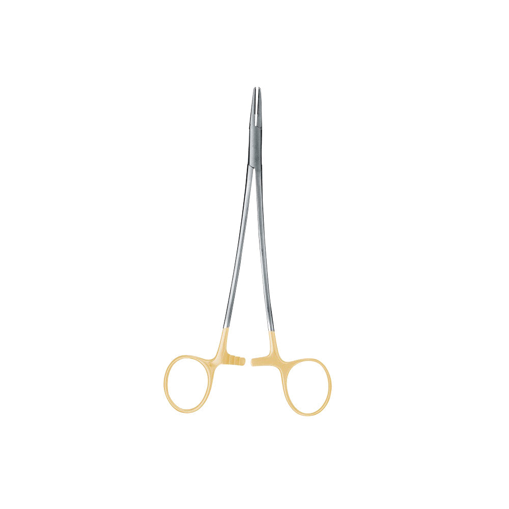 DeBakey Delicate Needle Holder, 18CM, Tungsten Carbide (4-0,5-0,6-0) - HiTeck Medical Instruments