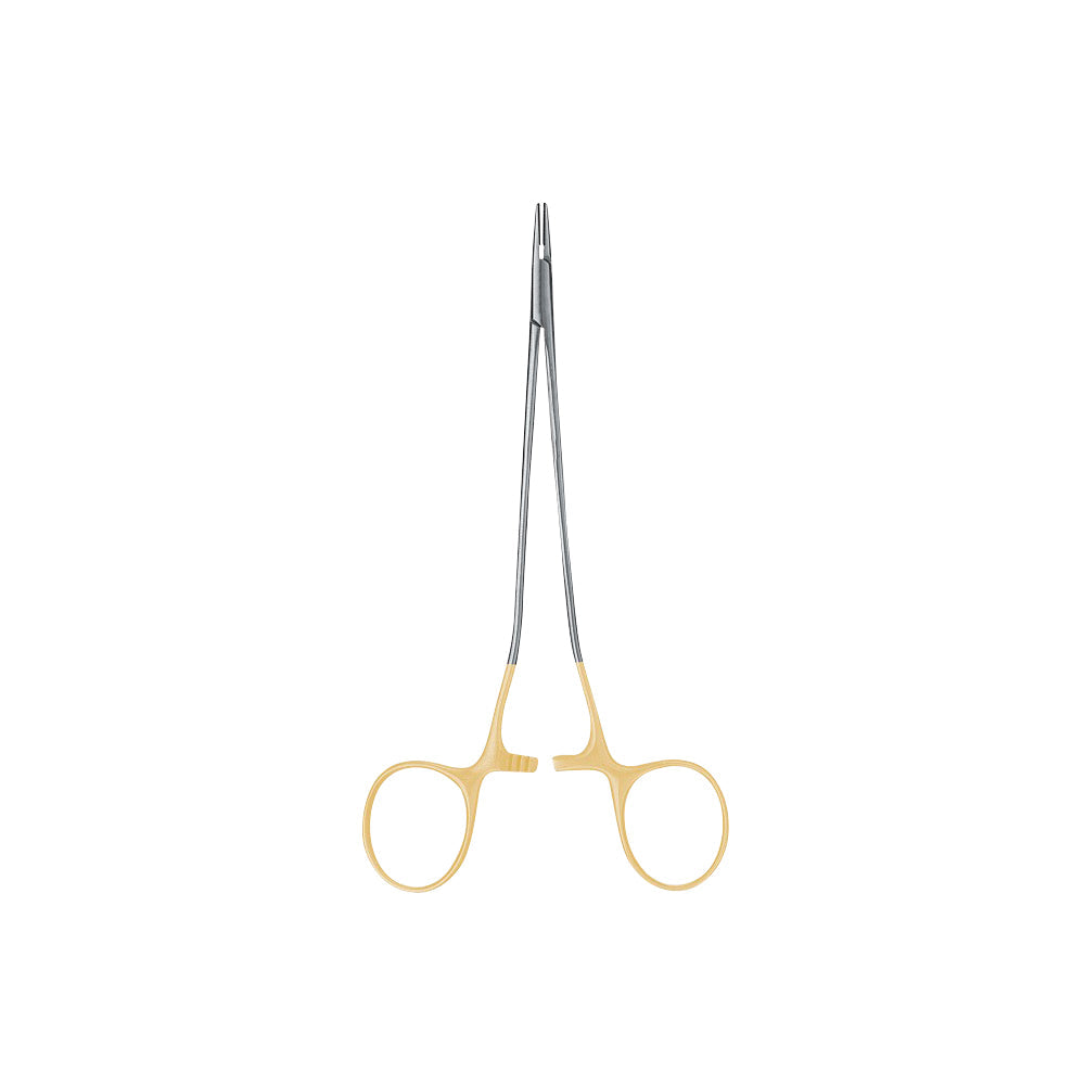 Fine Swedish Pattern Needle Holder, 15CM, Tungsten Carbide (5-0,6-0,7-0,8-0) - HiTeck Medical Instruments
