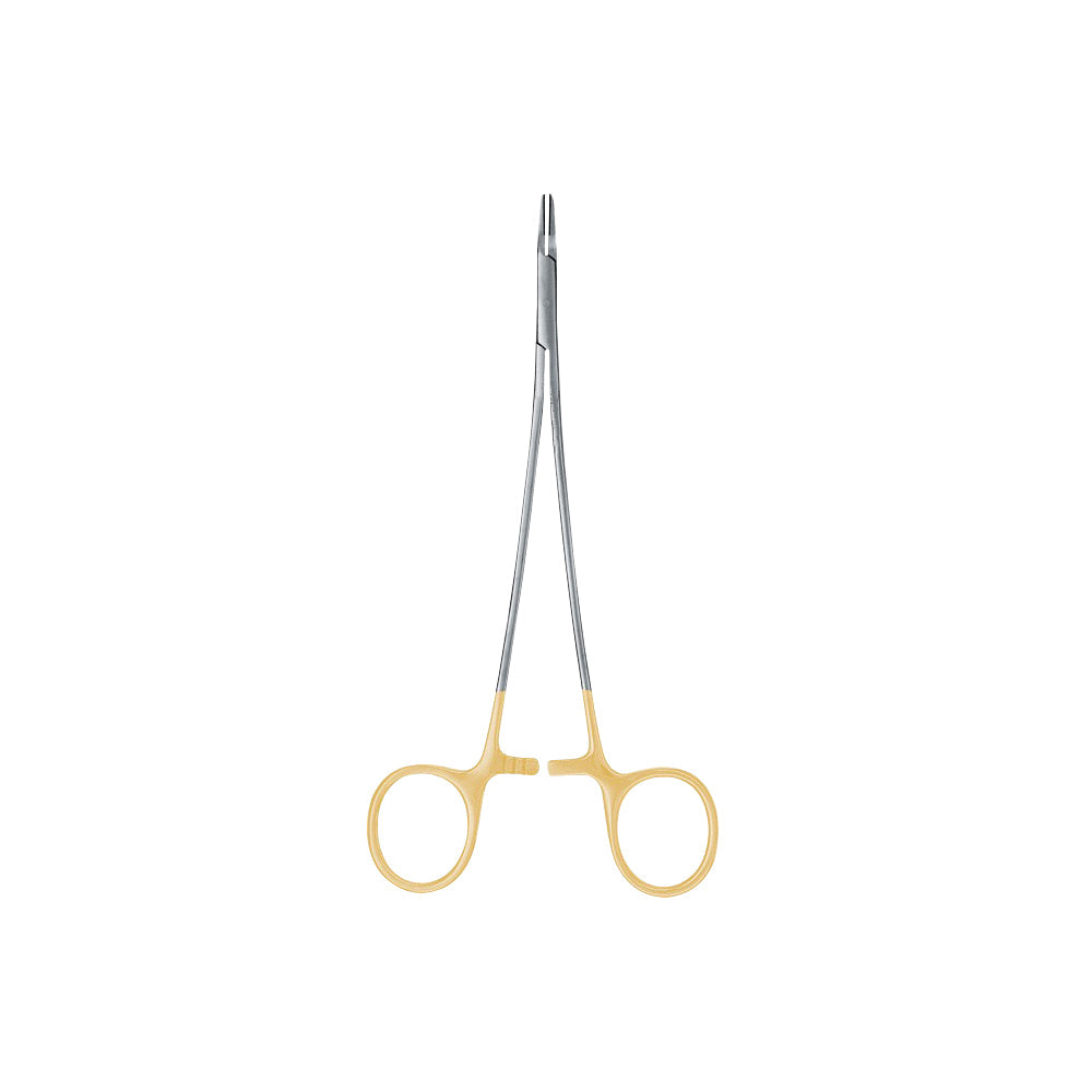 Mini Ryder Needle Holder, 18CM, Tungsten Carbide (8-0,9-0,10-0) - HiTeck Medical Instruments