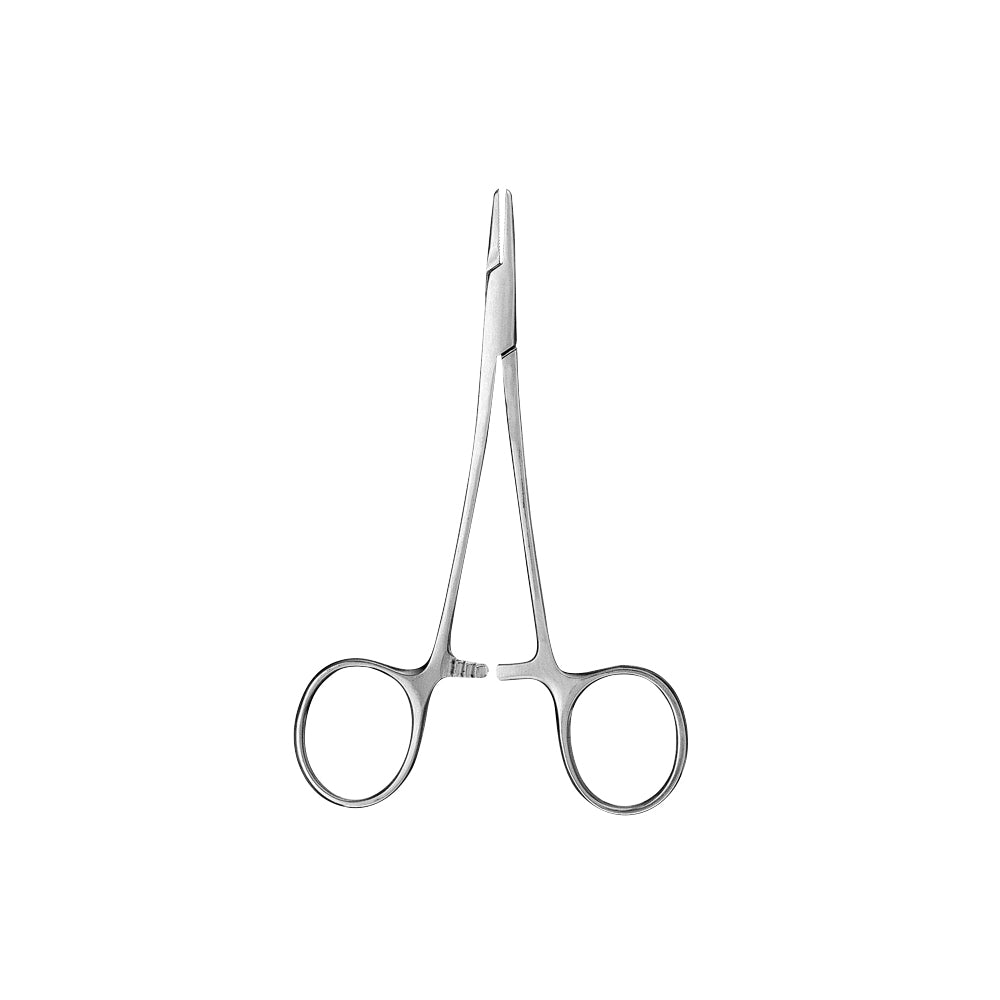 Derf Needle Holder, 12CM, With Groove - HiTeck Medical Instruments