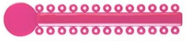 Versa-Tie™ Elastomeric Ligature Ties, Pack of 46 sticks - 1,012 ties ORing Elastic - Assorted