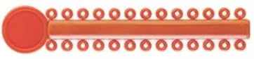 Versa-Tie™ Elastomeric Ligature Ties, Pack of 46 sticks - 1,012 ties ORing Elastic - Yellow