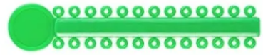 Versa-Tie™ Elastomeric Ligature Ties, Pack of 46 sticks - 1,012 ties ORing Elastic - Fluorescent Pink