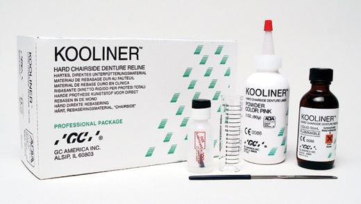 GC America Kooliner Chairside Hard Denture Reline Material – Professional Pack, 1/Pk | GC-345001