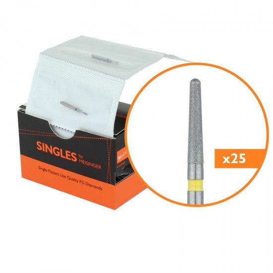 NeoDiamond Round End Taper Burs 3116.8VF 25/Pk - NTI