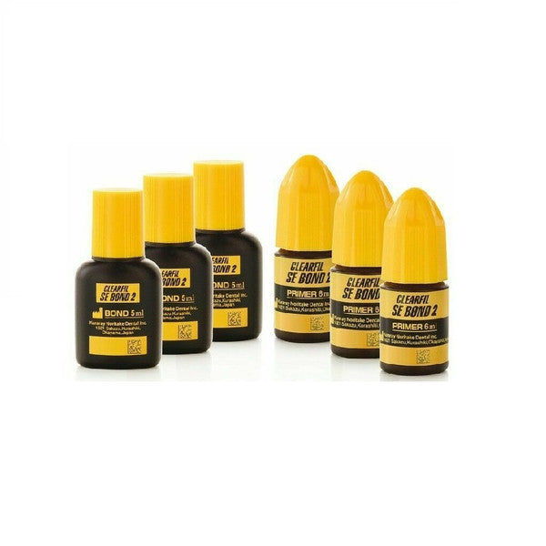 Kurary-Clearfil SE Bond 2 Value Kit #3272KA (3xPrimer 6ml & 3xBond 5ml ) - Kuraray Noritake