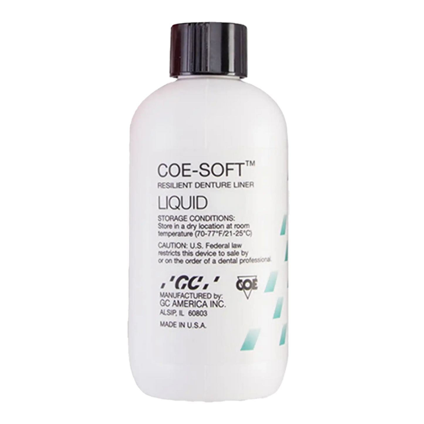 GC America COE-SOFT Soft Denture Reline Material Liquid Refill