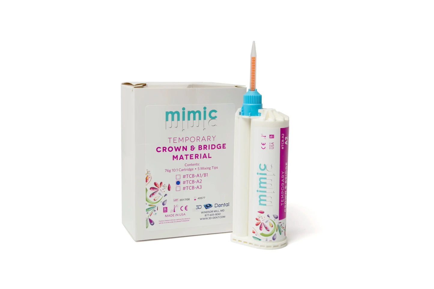 Temporary Crown and Bridge Material 90g, Shade A1