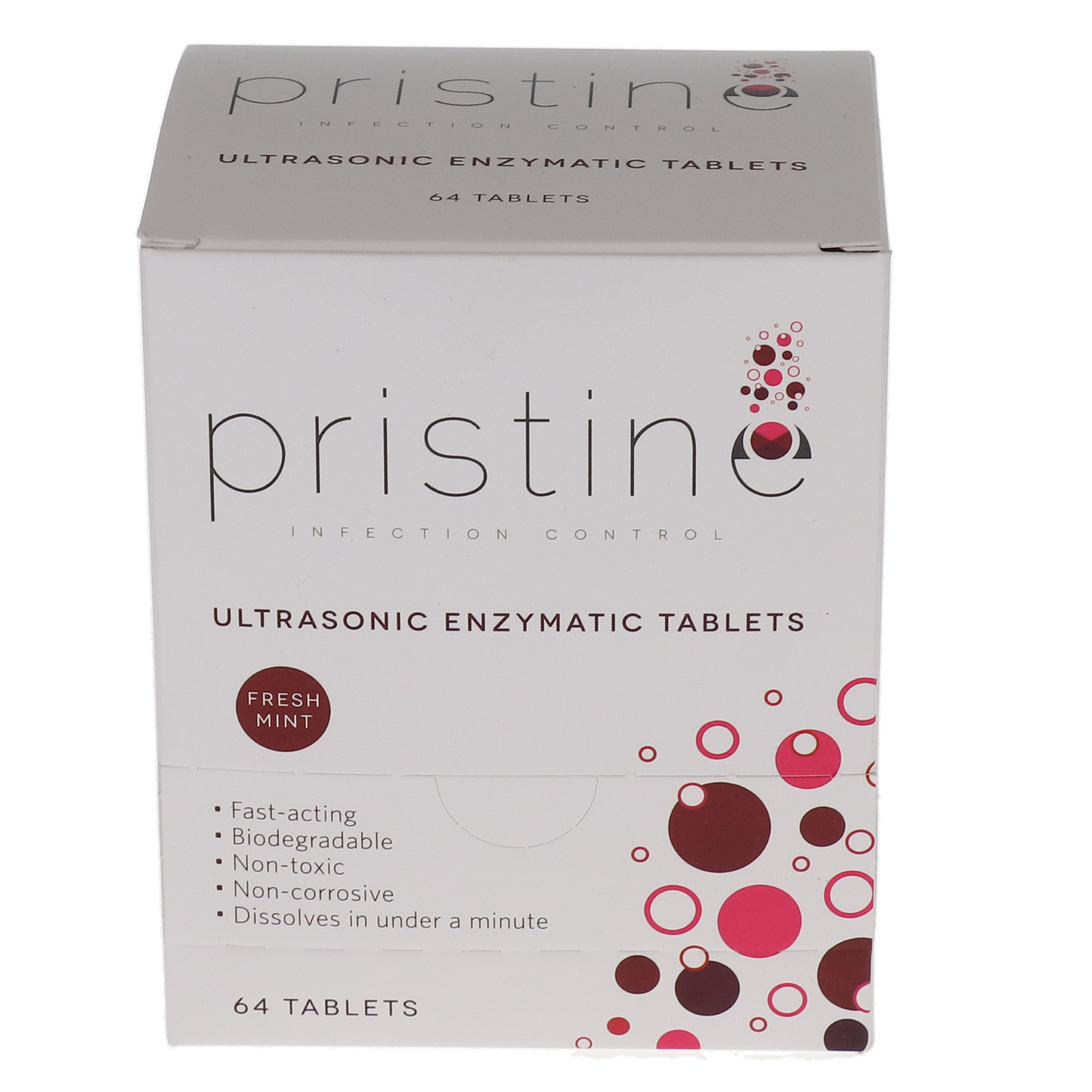 Pristine Ultrasonic Enzyme Cleaning Tablets 64/Box