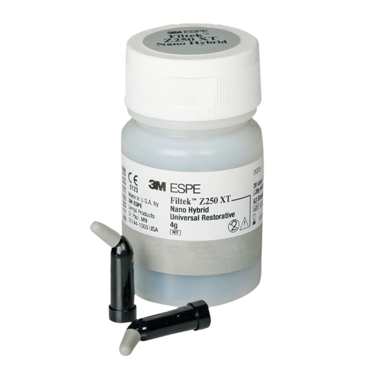 3M™️ Filtek™️ Z250 XT Nano Hybrid Universal Restorative in Capsules(20/pk, 0.2g) MPN-1471