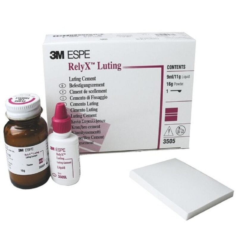 3M RelyX Luting Cement Intro Kit 3M - 3505 | Glass Ionomer Cement Starter Kit for Crown & Bridge