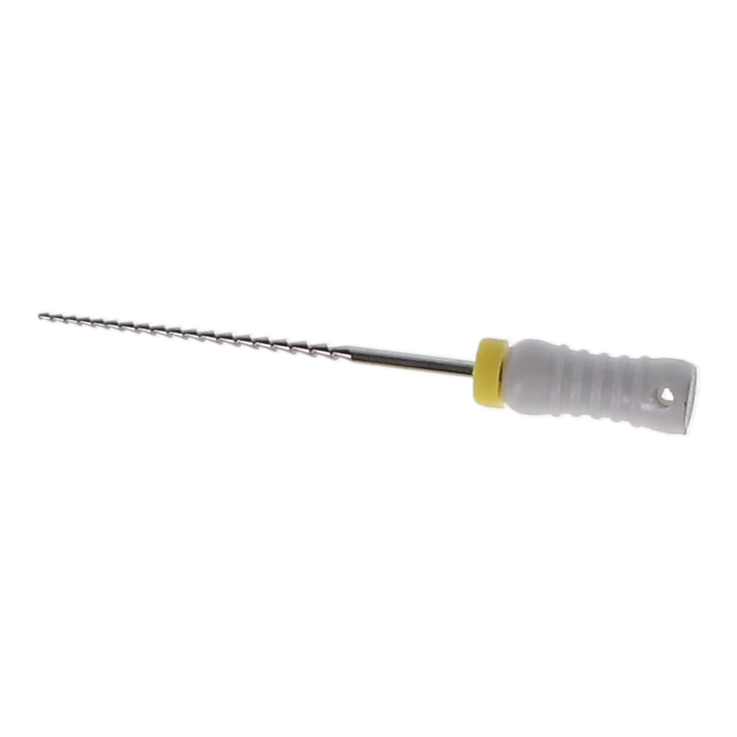HSB stainless steel Hedstrom File 25 mm ISO #45 White 6/Pk