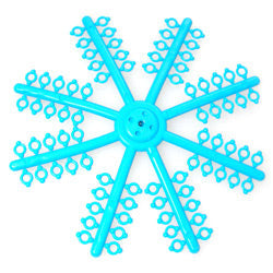 G&H Safe-Seps -Molars Ties Elastic Separators . Aqua Blue 960/PK Latex-Free - G&H Orthodontics