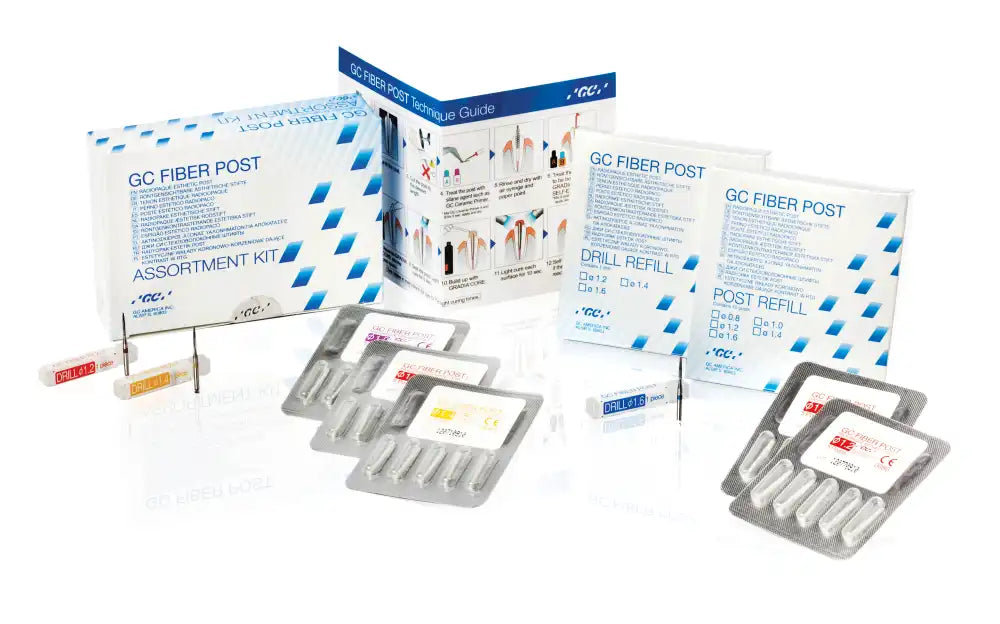 GC America Fiber Post Refill 1.2mm 10 Count