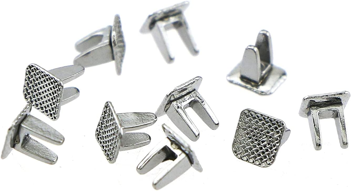 Open Bite Closure Tongue Tamers Bondable Mesh Base 10/Bag (Tongue Spurs)