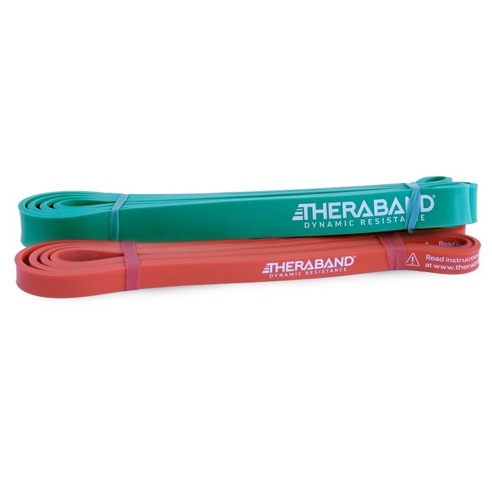 THERABAND High Resistance Bands, Easy 2 Pk 15-25lbs