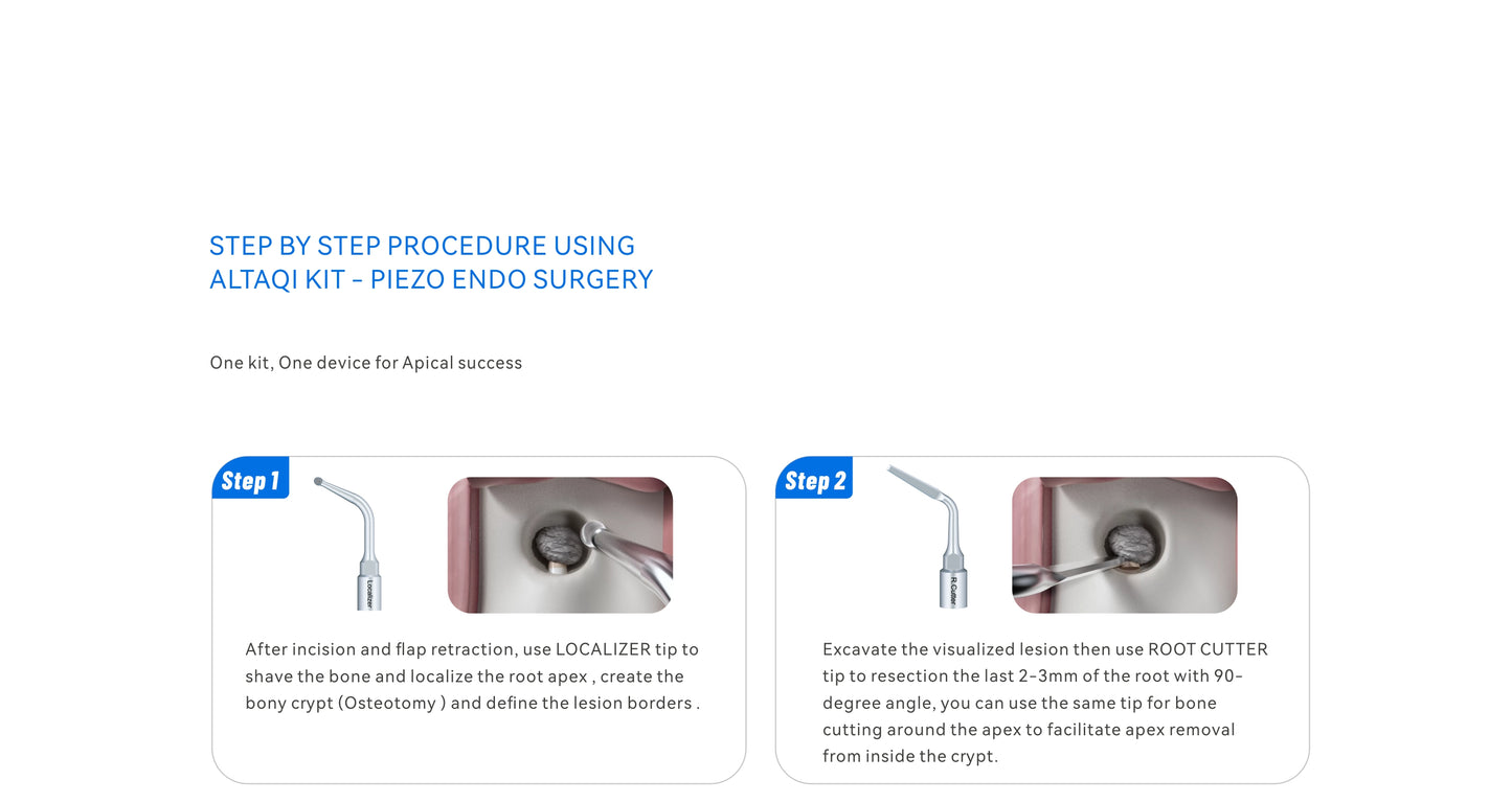 Woodpecker Altaqi Kit – Endo Piezo Surgery Tip Set