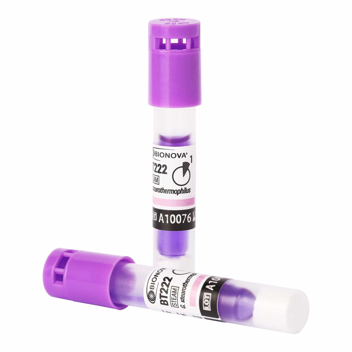 Bionova Rapid Read Out Biological Indicator Vials 20 Minutes or 1 Hour , 50/Box - 20 Minutes