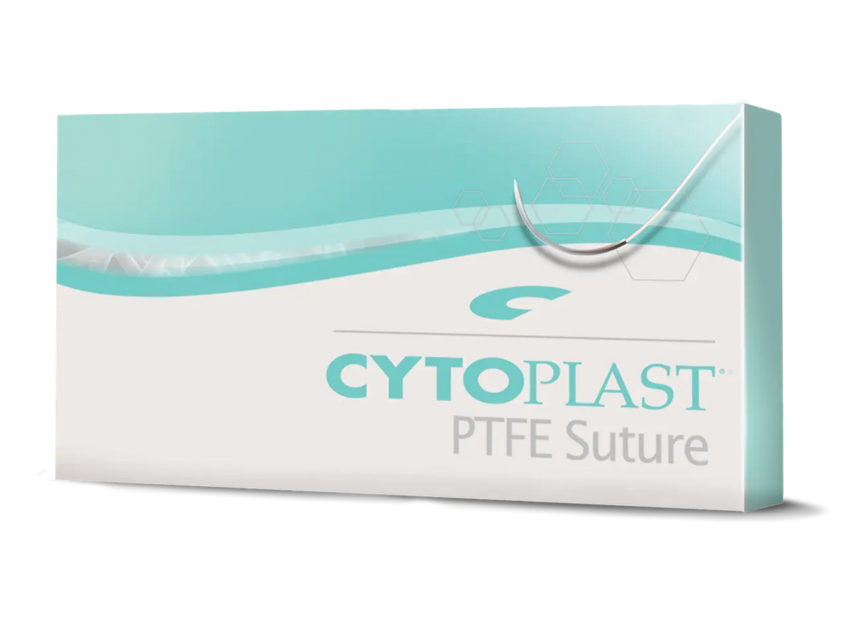 Cytoplast Non Absorbable Implant White PTFE Suture 12/Pk #CS0528 -#CS0618RC - #3-0 CS0528
