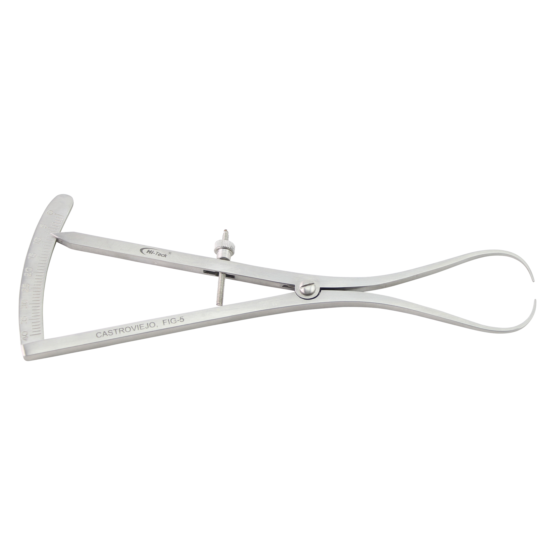 Rounded Castroviejo Caliper, Straight - HiTeck Medical Instruments