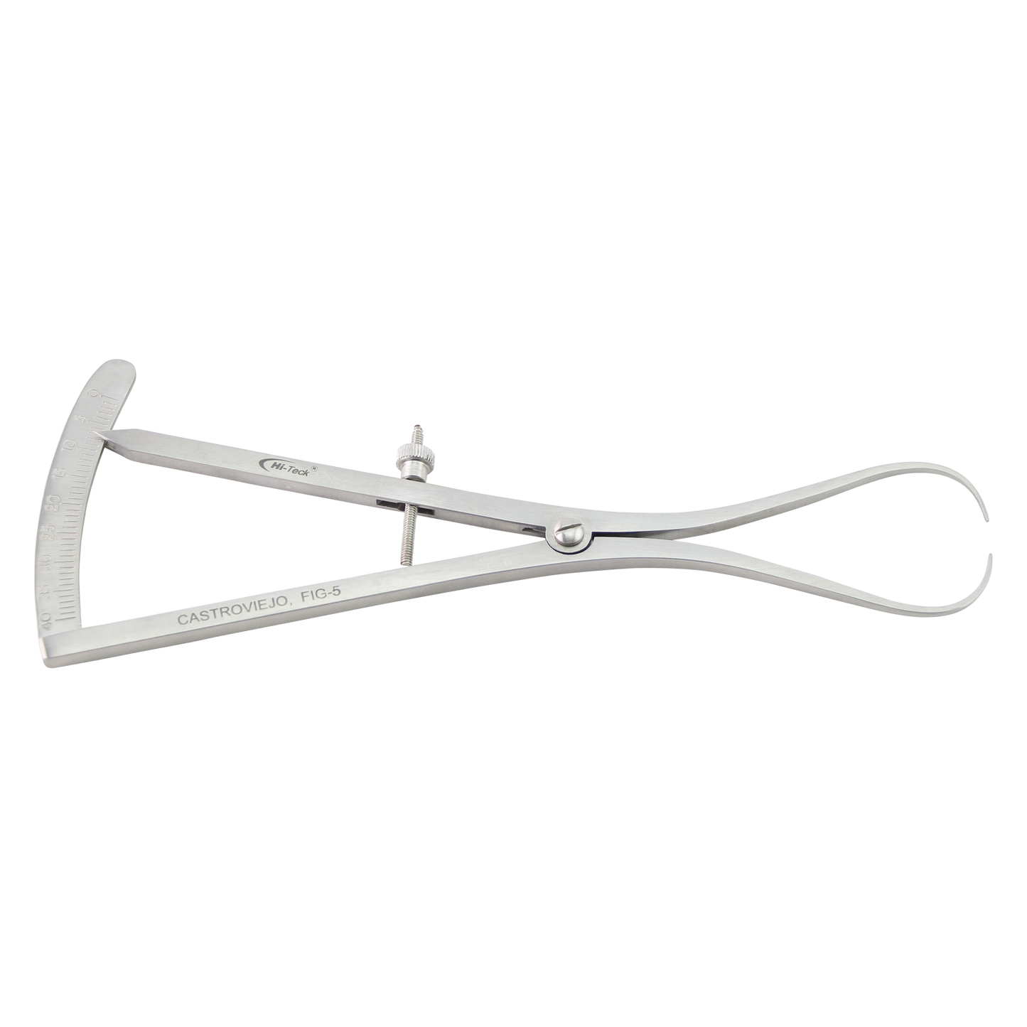 Rounded Castroviejo Caliper, Straight - HiTeck Medical Instruments