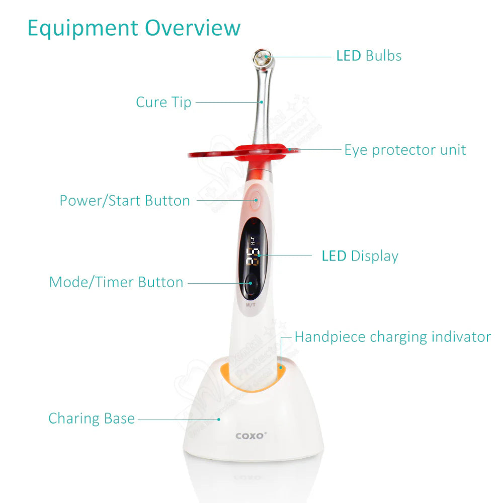 COXO DB686 Swift Orthodontic LED Curing Light – High Power