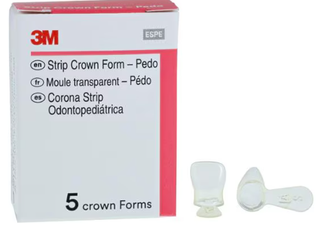 Pedodontics Anterior Strip Crown Form Refills 5/Pk ULL1 -URL2 - ULL-1