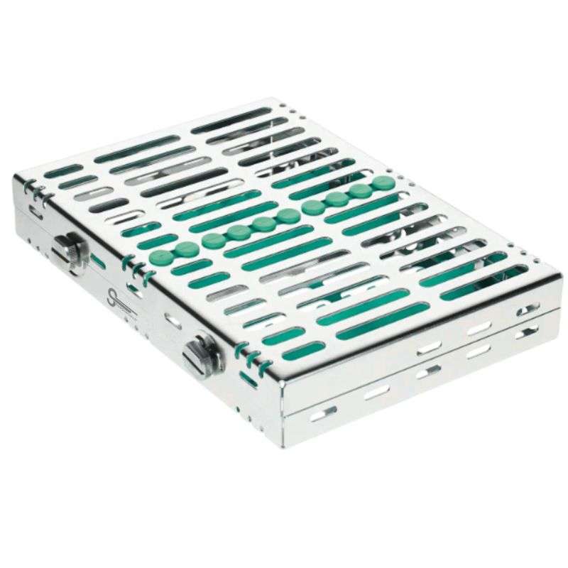 SurgiWorld – 10 Instrument Dental Cassette, 203 x 140 x 32 mm
