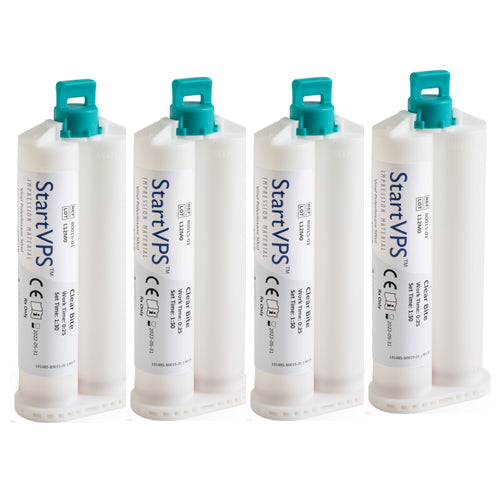 Danville, Start VPS, Clear Bite, Regular Set, 4x50ml/Pk #80015-01 - Danville Materials