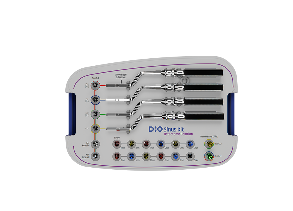 DIO Sinus Kit – Osteotome Solution for Sinus Lift Procedures