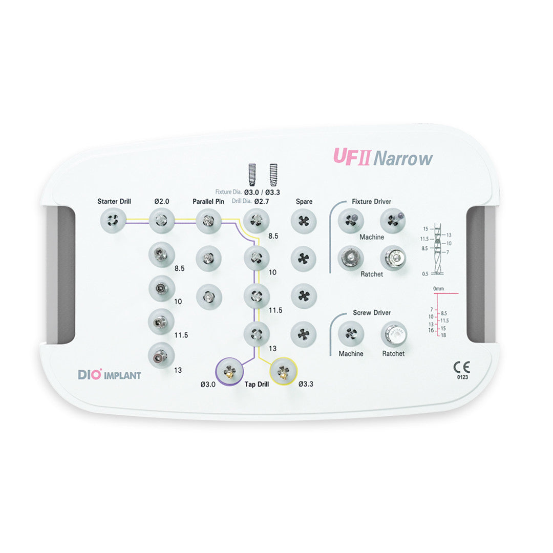 DIO UFII Narrow Surgical Kit – Dental Implant Surgery Kit