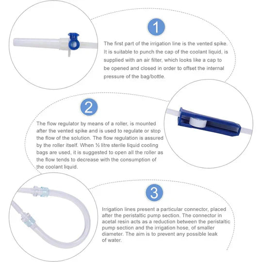 Woodpecker Irrigation Tubing – Implant Machine Surgical Use