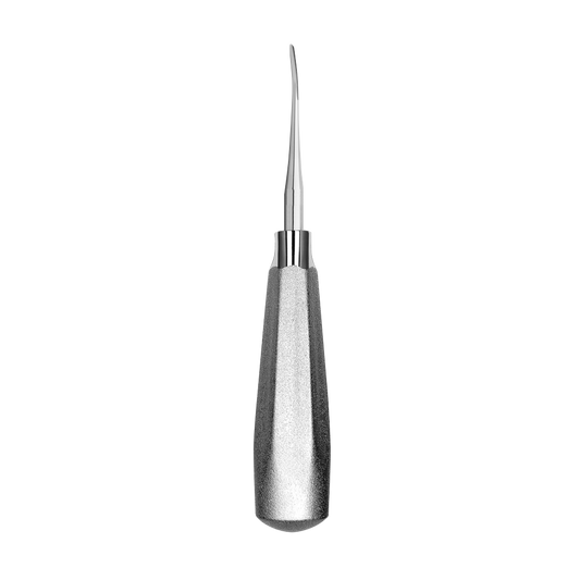 Luxating Elevator, Curved, Serrated, 2MM - HiTeck Medical Instruments