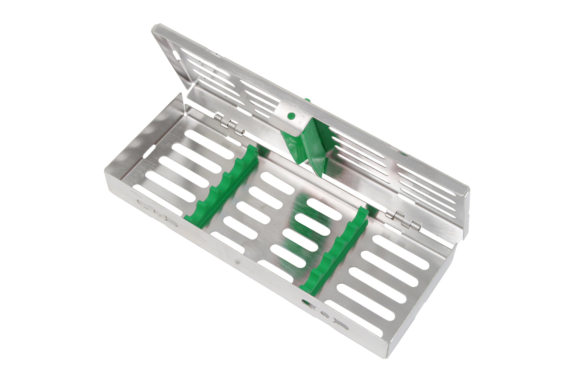 Sterilization Cassette for 5 Instruments - 180x70x22, W/O Lock, Non Detatchable - HiTeck Medical Instruments