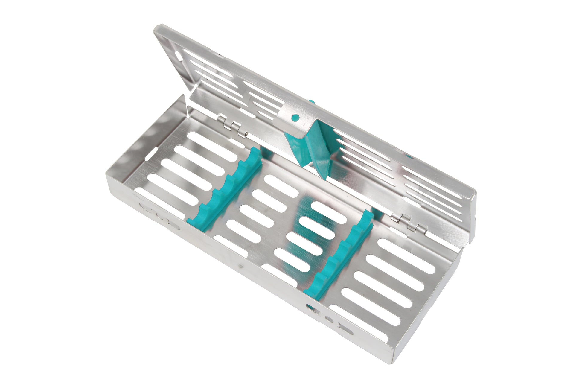 Sterilization Cassette for 5 Instruments - 180x70x22, W/O Lock, Non Detatchable - HiTeck Medical Instruments