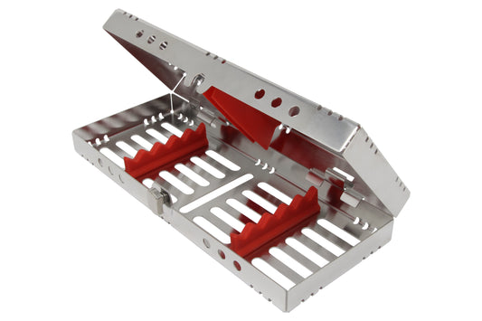 Sterilization Cassette for 5 Instruments - 200x80x32, Detachable - HiTeck Medical Instruments