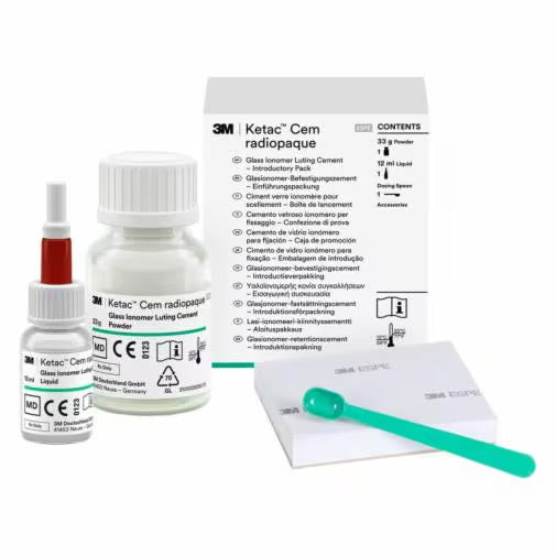 3M™️ Ketac™️ Cem radiopaque Glass Ionomer Luting Cement Introductory Kit, 37200