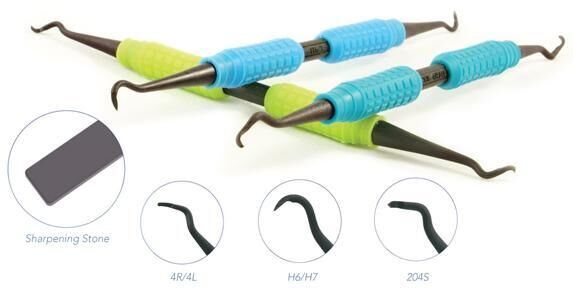 Implant Scaler Carbon Reinforced Resin 1/Pk -Pdent - 204S