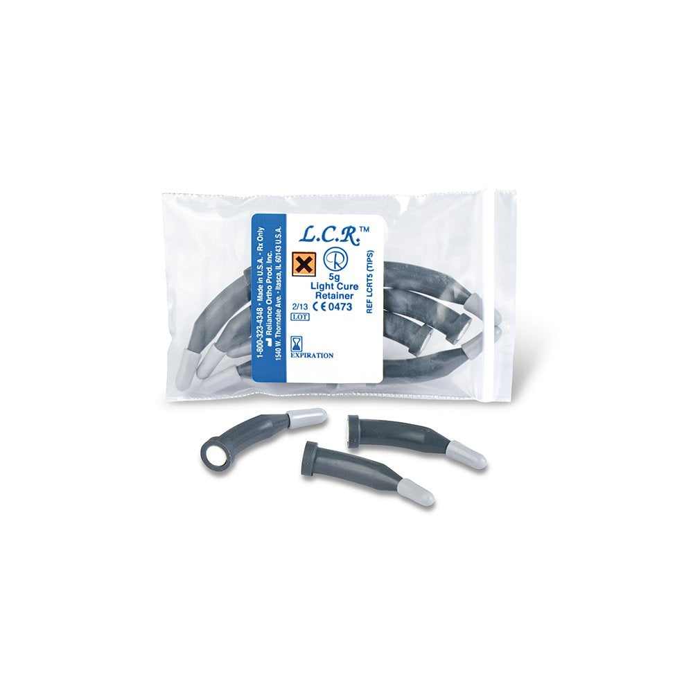 Reliance-LCR -LIGHT CURE RETAINER WIRE-Occlusal Build-UP ADHESIVE PASTE 5g /Capsules #LCRT5 - Reliance Orthodontic Products
